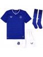 Billige Everton Iliman Ndiaye #10 Hjemmedraktsett Barn 2025-26 Kortermet (+ Korte bukser)
